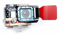 large flip red filter camera gopro hero 5,6,7 balidiveshop 2